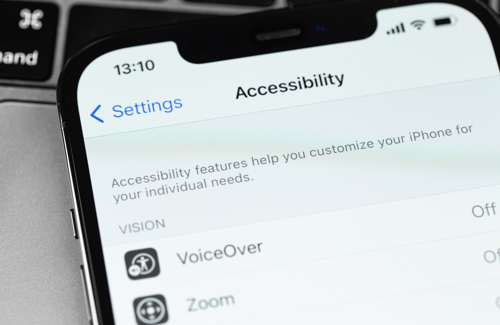 IPhone Accessibilità