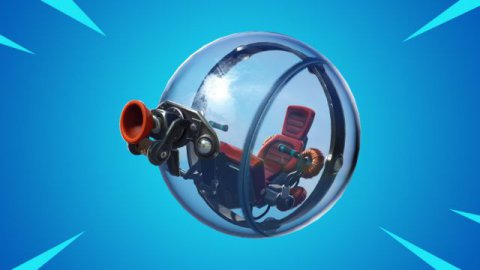 fortnite ecco il nuovo veicolo chiamato baller - faccia gigante nel deserto fortnite