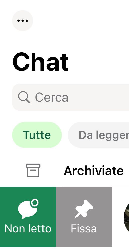 Fissare chat whatsapp da iphone