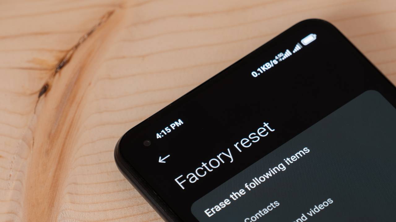 App reset App reset