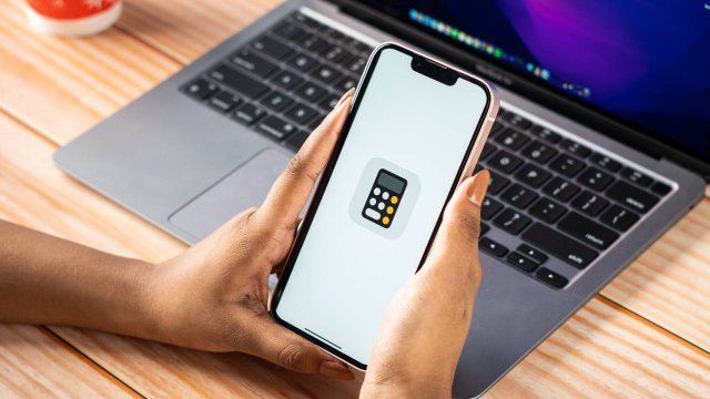 calcolatrice su iPhone