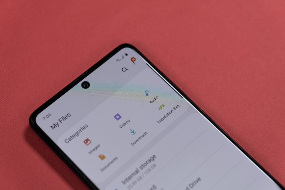 Cartella files su android Cartella files su android