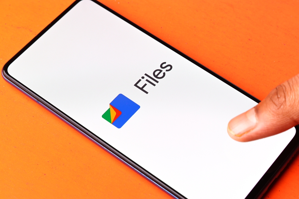 App Google Files su smartphone App Google Files su smartphone