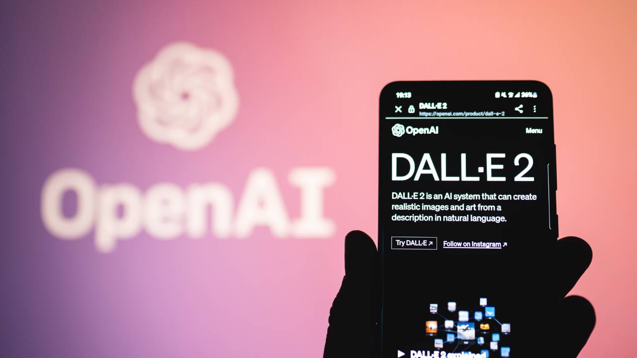 DALL-E 2 su smartphone