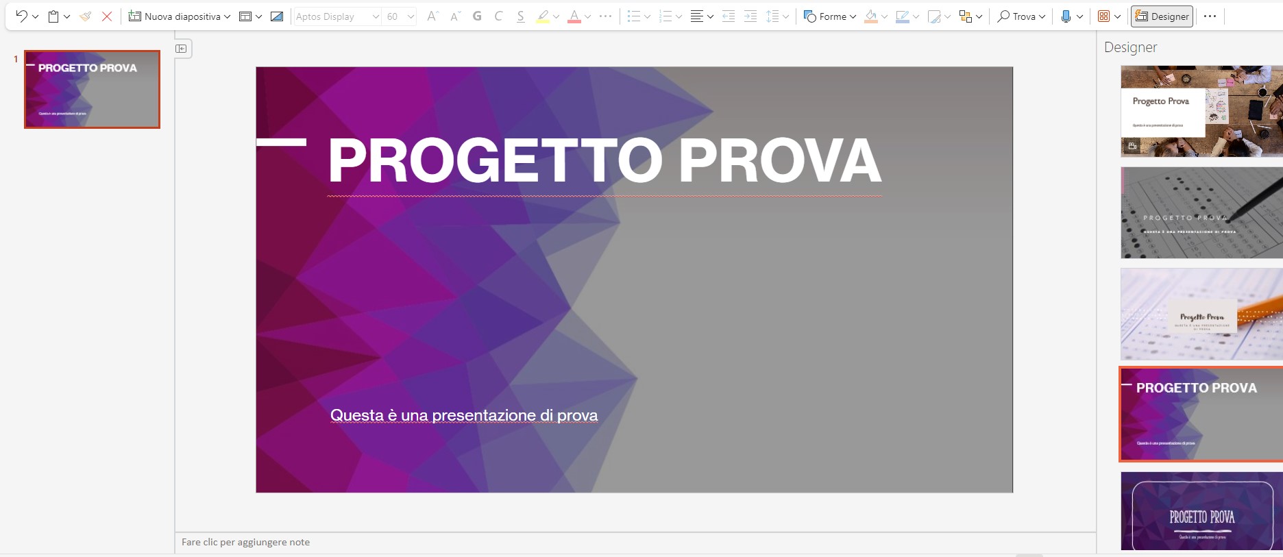 Copilot per PowerPoint