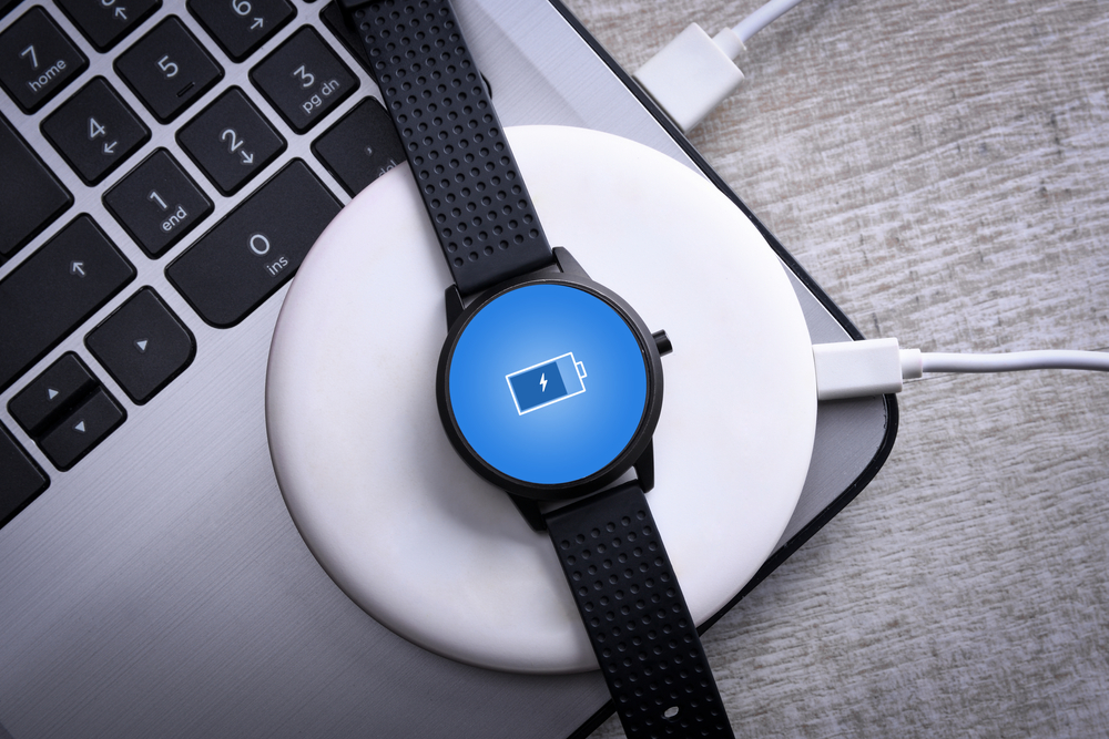 Smartwatch con batteria scarica Smartwatch con batteria scarica