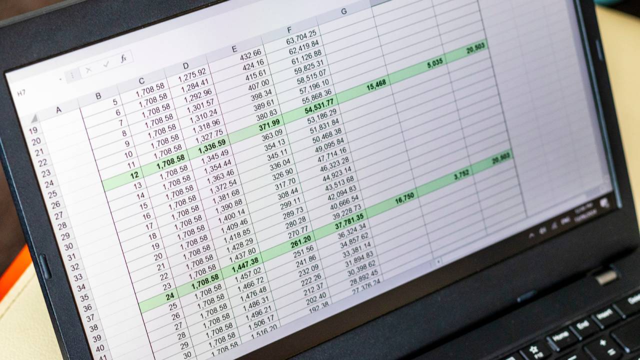 Righe, colonne e celle su excel