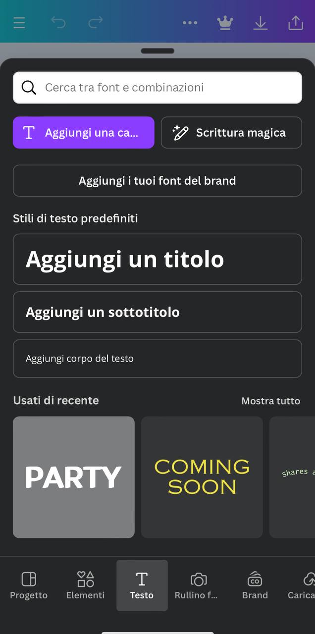 Canva per aggiungere testo alle foto Canva per aggiungere testo alle foto