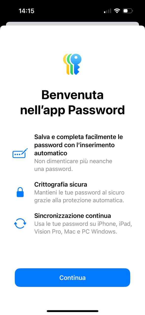 App password ios 18