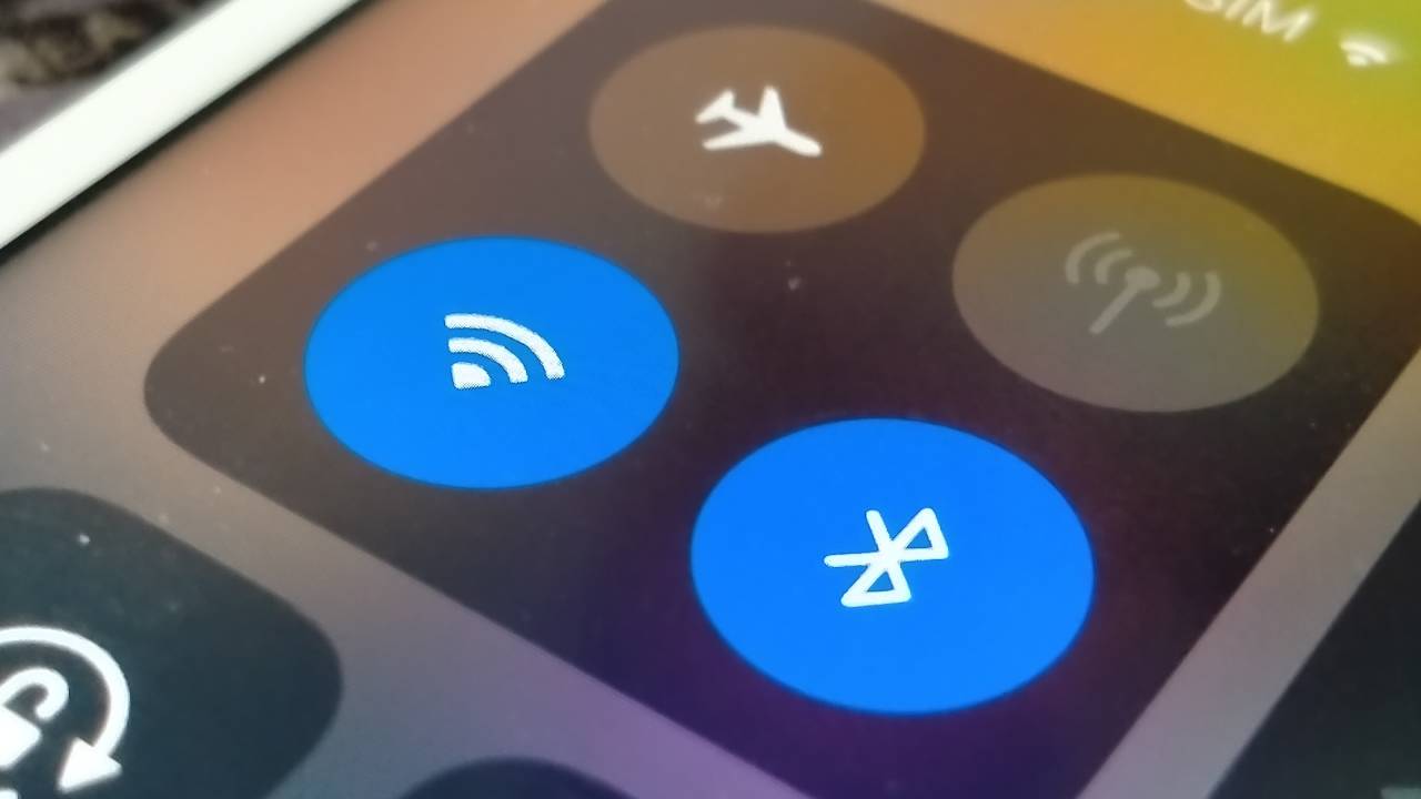 Attivazione wi-fi dal centro di controllo di iphone