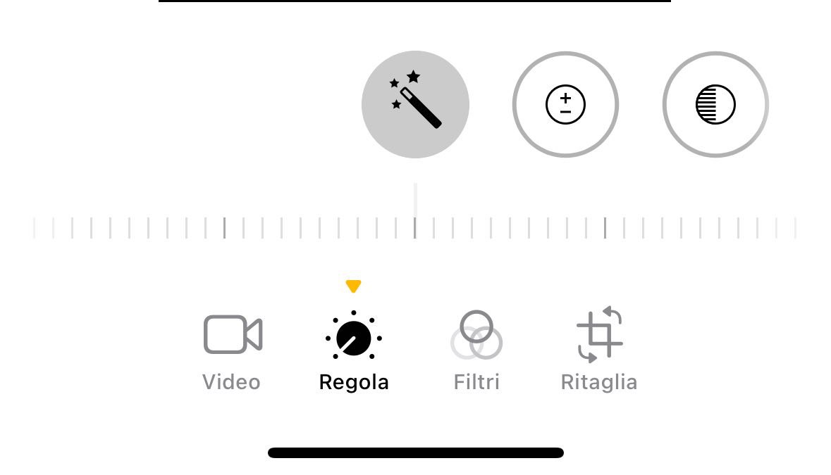 Regolare video iphone