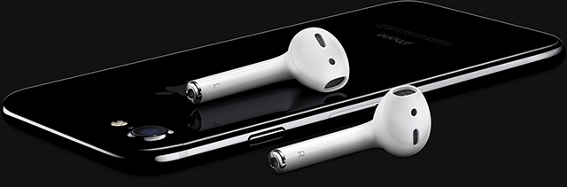 Apple AirPods e iPhone 7