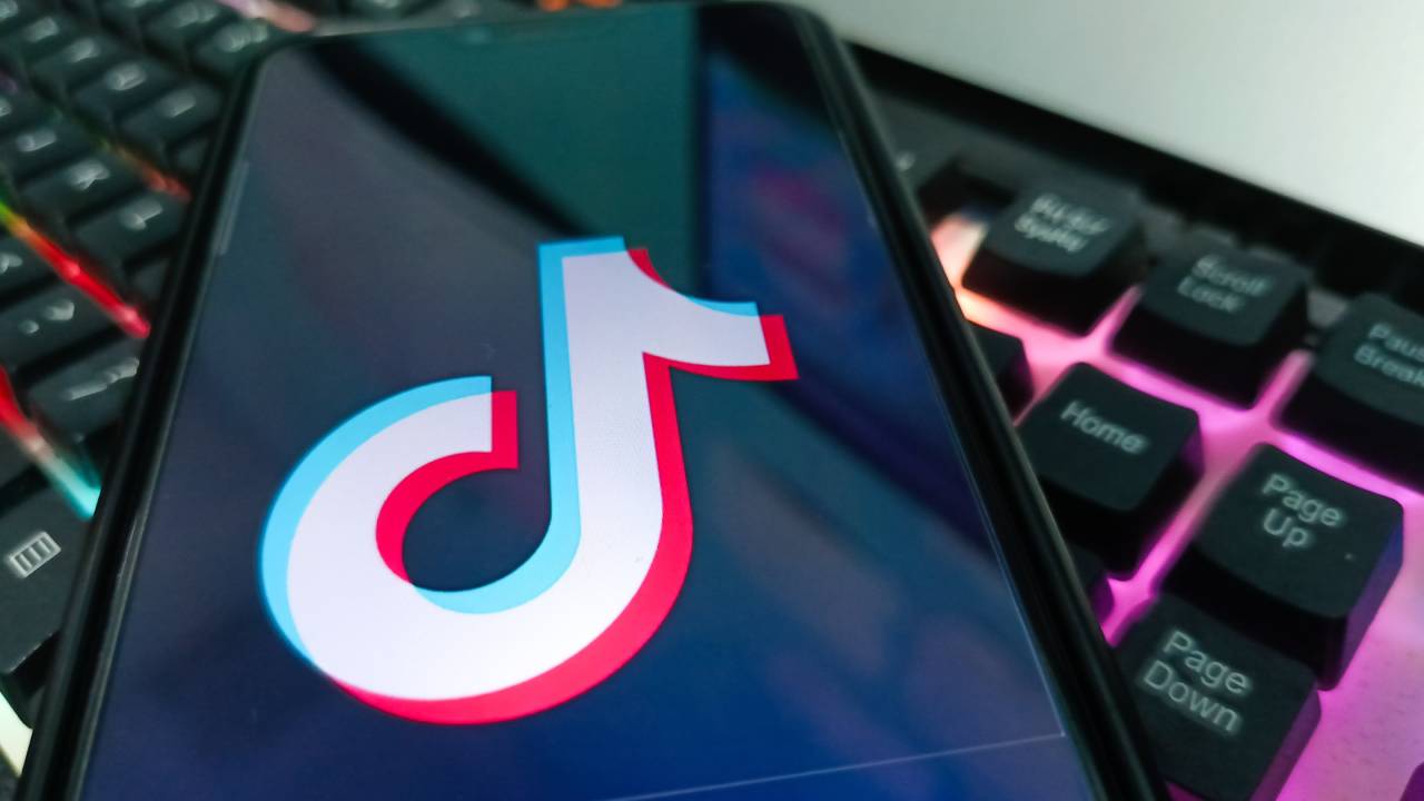 TikTok su smartphone