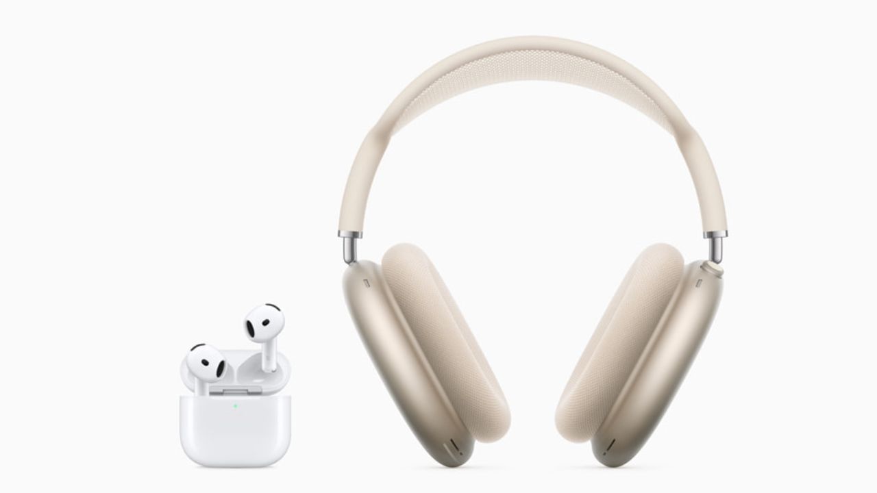 AirPods 4 e AirPods Max