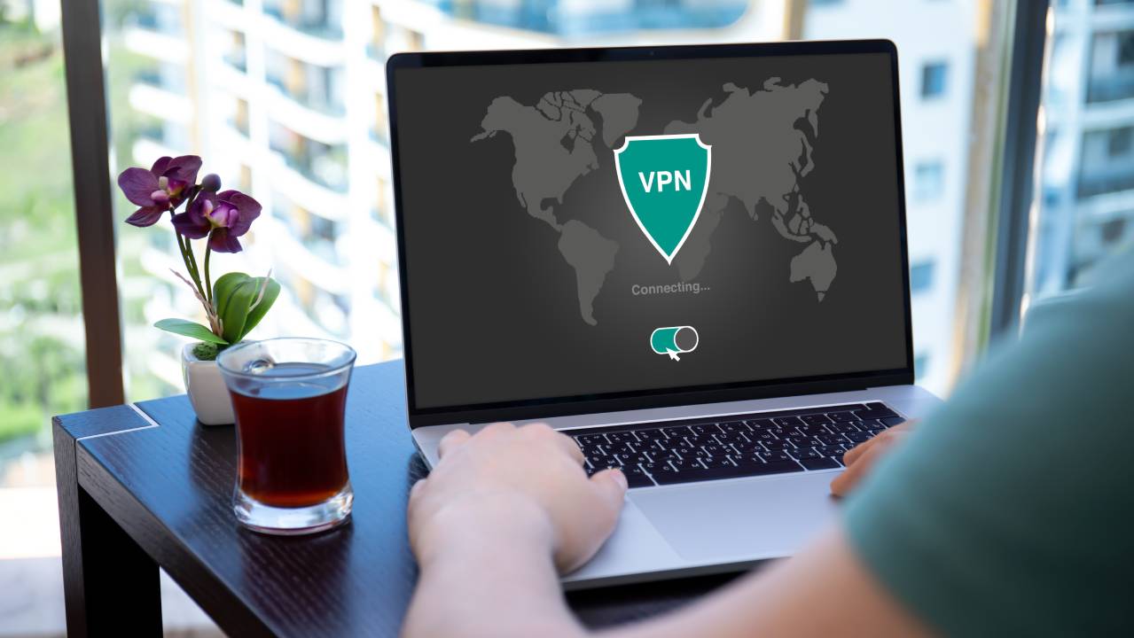 collegamento VPN con laptop